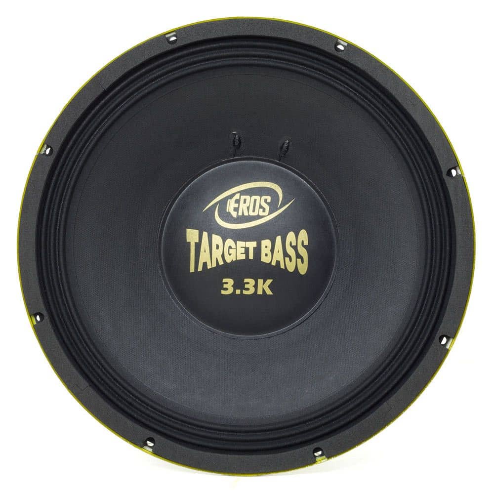 Alto Falante Eros Target Bass 3.3K 1650 rms 15 polegadas 2