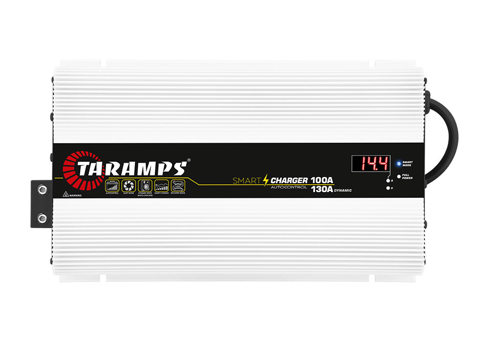 fonte automotiva taramps smart charger 100a 130a dinamico 12v
