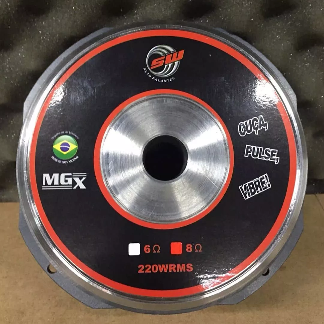 Alto Falante SW MGX 220 rms 6 Polegadas 8 ohms 2