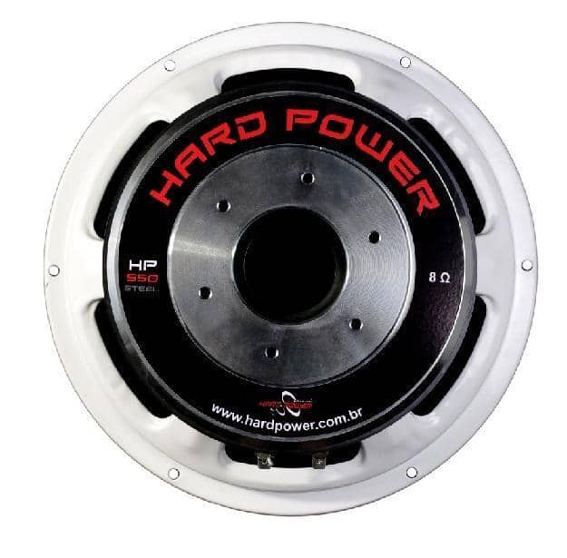 alto falante hard power hp 550 steel 10 polegadas 2