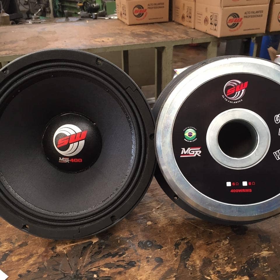 Alto Falante SW MGR 400 rms 10 Polegadas 6 ohms 1