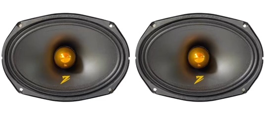 alto falante zetta 6x9 mgt 69 280 rms medio 6