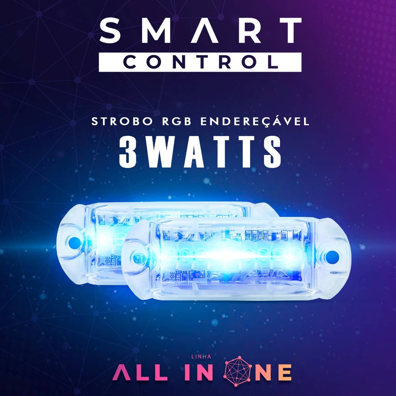 Kit Smart Control Ajk Voltímetro + Strobo + Controle Longa Distância 14
