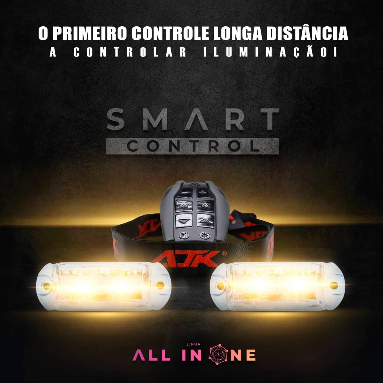 Kit Smart Control Ajk Voltímetro + Strobo + Controle Longa Distância 19