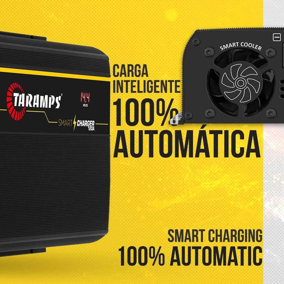fonte automotiva taramps smart charger 120a 20