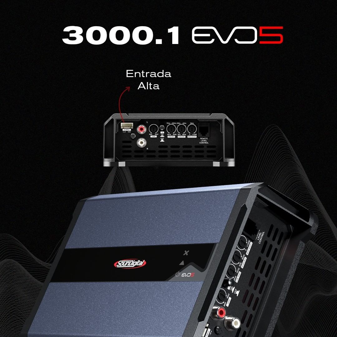 modulo amplificador soundigital 3000 1 evo5 3000 rms 1 canal 2