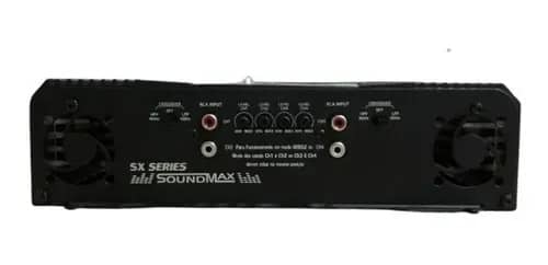 modulo amplificador soundmax sx1500 4 1500 rms 4 canais 5