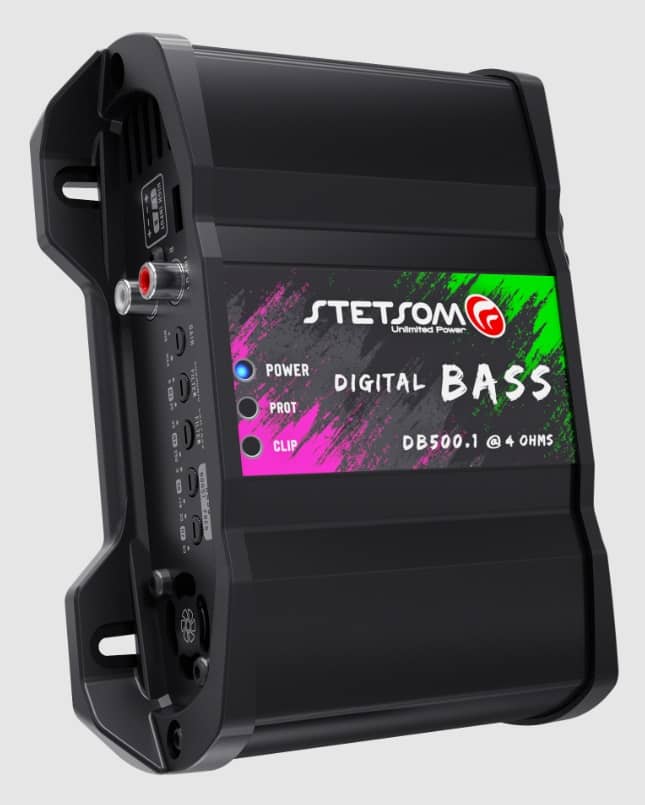 modulo amplificador stetsom db500 1 500 rms 1 canal digital bass 3