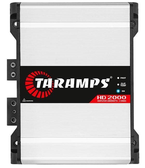 modulo amplificador taramps hd 2000 rms 1 canal 1 2 e 4 ohms